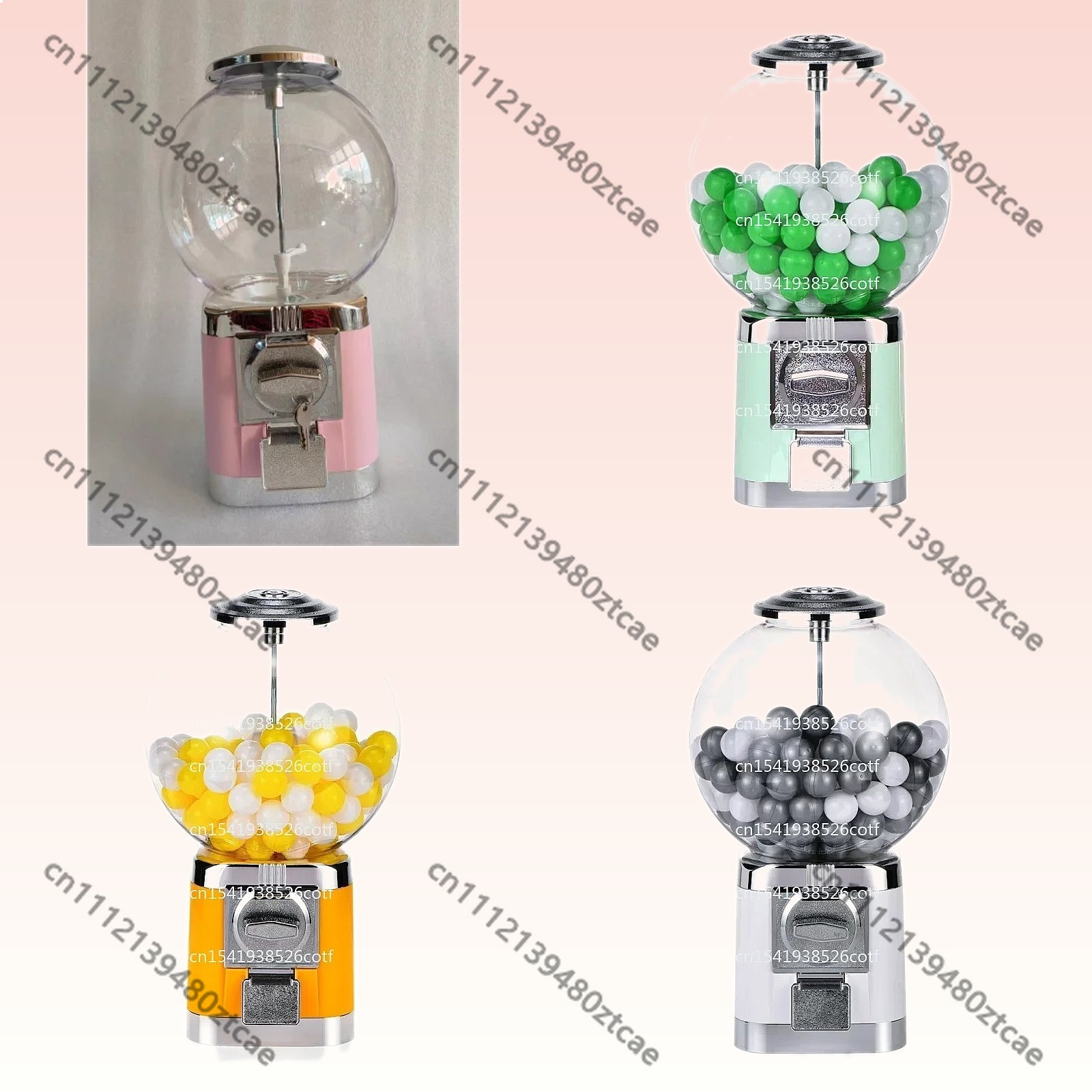 Prize Capsule Toy Machine - 슬라이딩 도어가 있는 아케이드 껌볼 캡슐