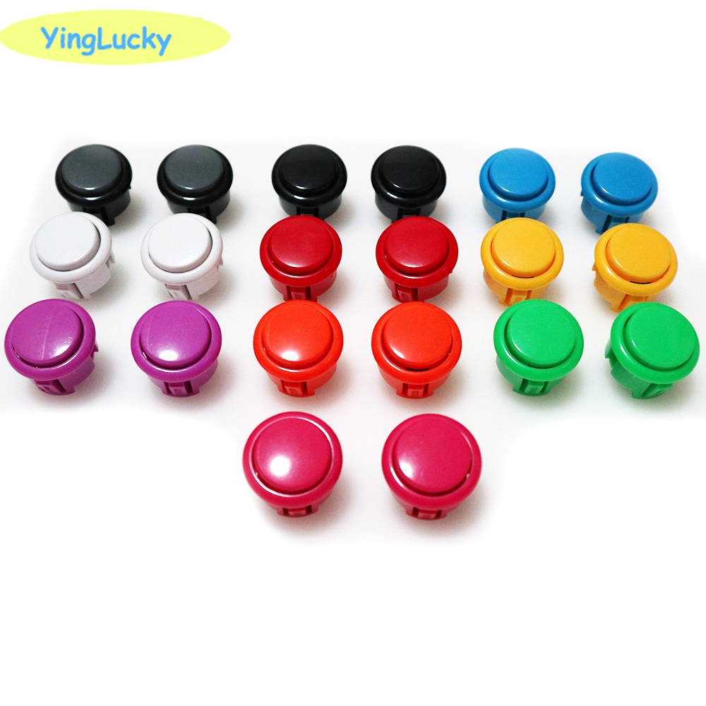 Arcade Card Vending Machine - 잉럭키 100개 아케이드 버튼 세트 24mm/30mm