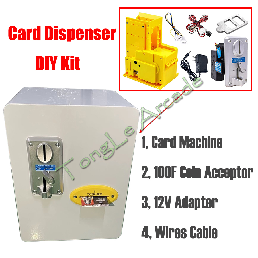 Arcade Card Vending Machine - 아케이드 카드 디스펜서 DIY 키트 (카드