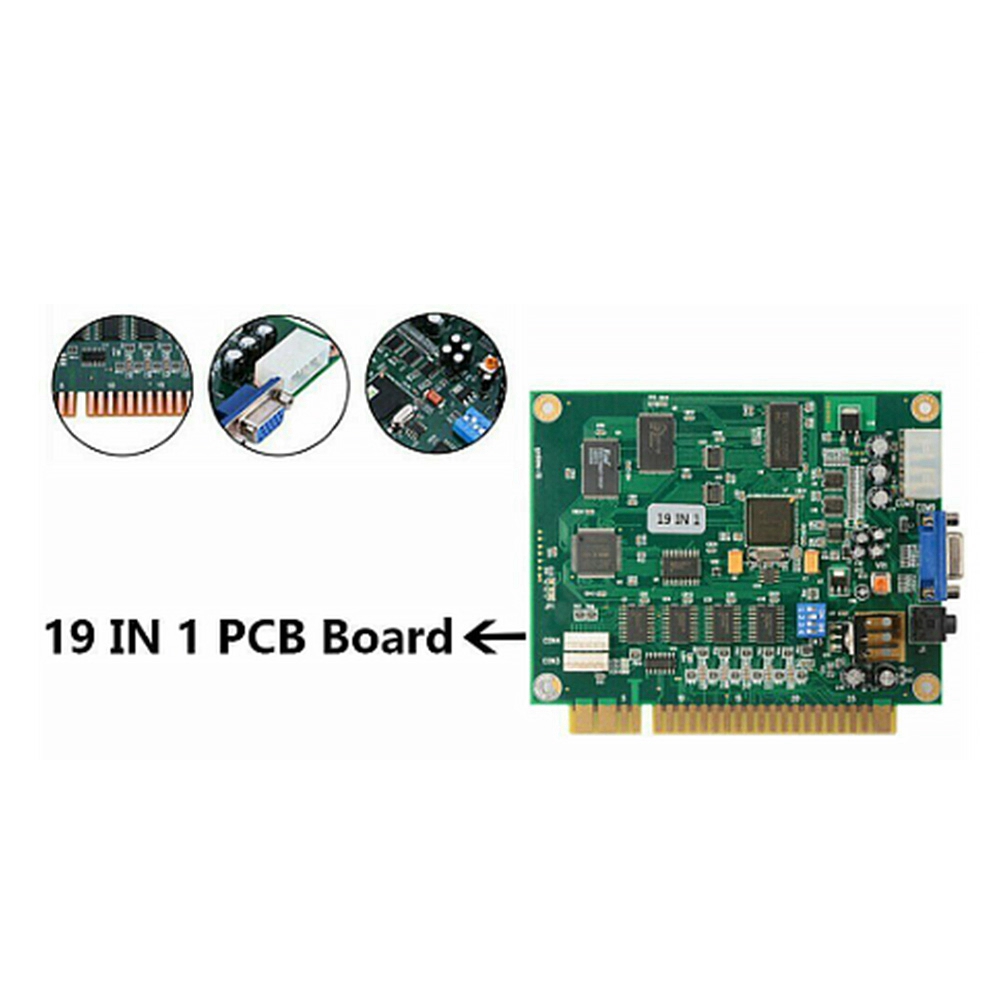 CEA 19 In 1 멀티케이드 PCB 보드 아케이드  - Usb Game Board Jamma 리뷰 및 가격