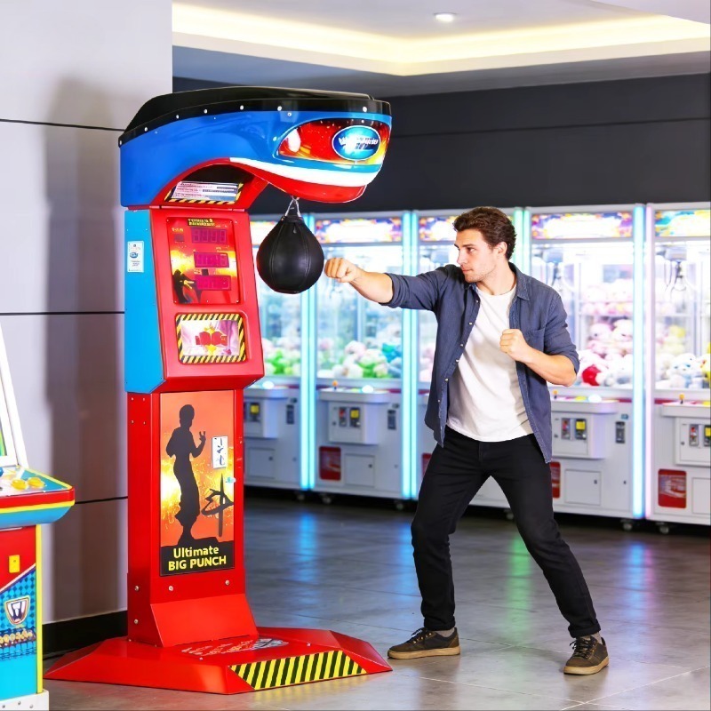 상업용 펀칭 머신 빅킹 신형 전자식 복싱 게임기 다중  - Arcade Ticket Machine 리뷰 및 가격