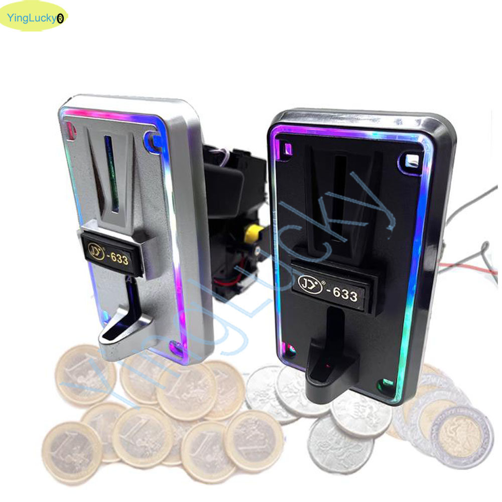 다채로운 LED 멀티 코인 수납기 코인 선택기 유로 페 - Arcade And Vending 리뷰 및 가격