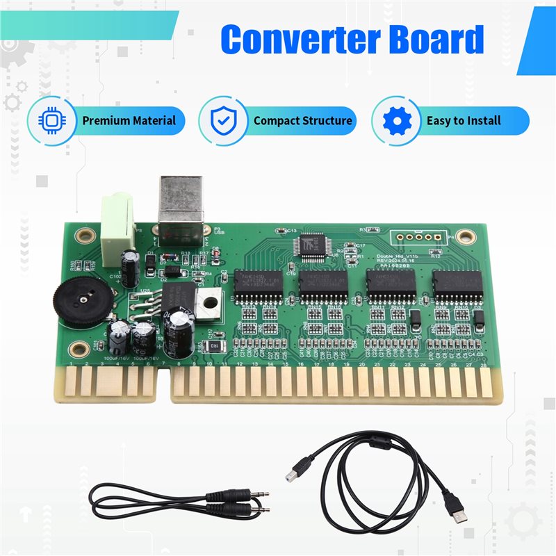 새로운 MAME 아케이드 머신은 28핀 보드 게임 컨트 - Usb Game Board Jamma 리뷰 및 가격