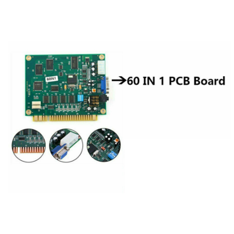 ABGN 2X 60 in 1 멀티케이드 PCB 보드 아 - Usb Game Board Jamma 리뷰 및 가격