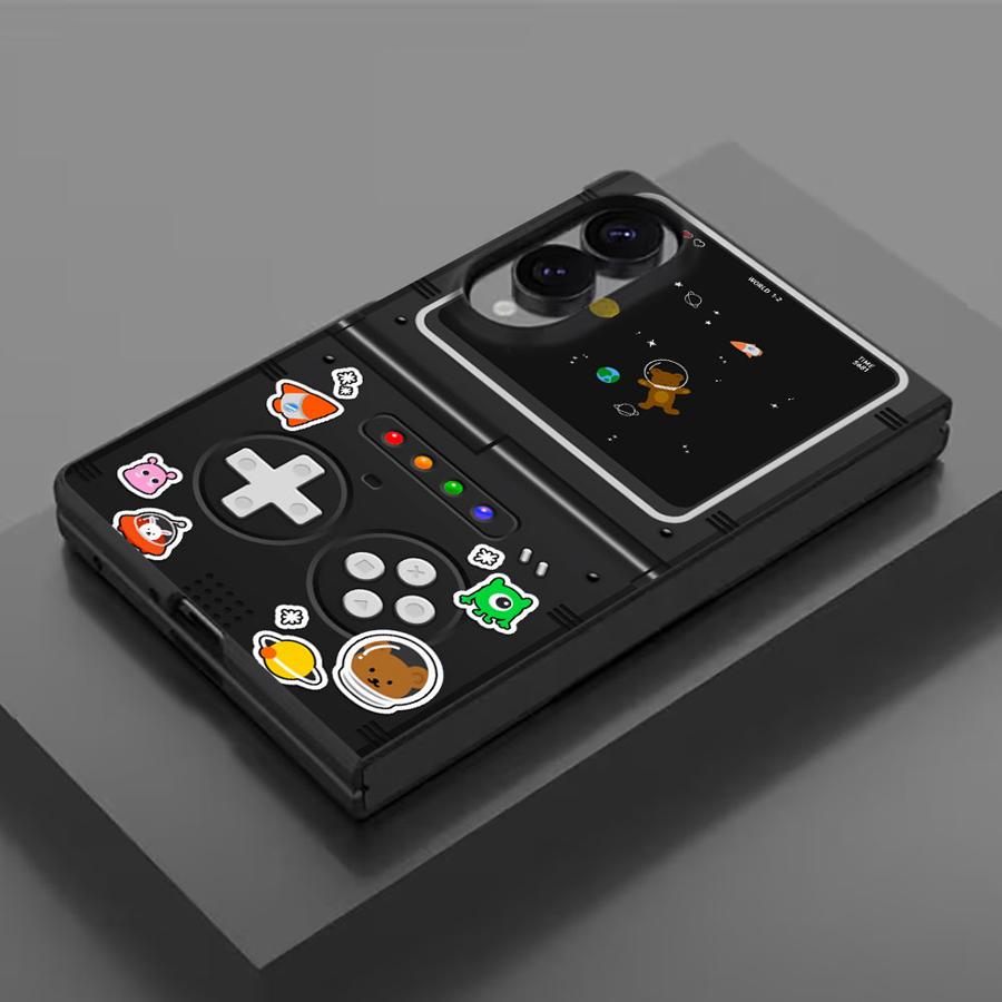 흥미로운 게임 콘솔 디자인의 고급 휴대폰 케이스 (삼성 - Arcade Z 리뷰 및 가격